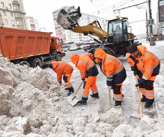 Уборка снега в Иркутске и  Иркутской области